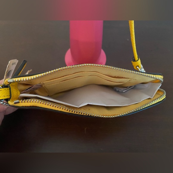 Coach Leather Small Wristlet - Picture 4 of 5